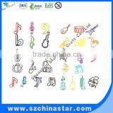 Promotional Colorful Music Serie Paper Clips thumbnail-1