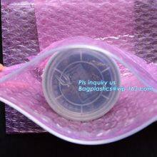 Slider Padded Grip Seal Black Matt Bags, Air Bubble Bag With Slider Zipper, Anti Static Slider Seal, Metallic Glossy Bag thumbnail-4