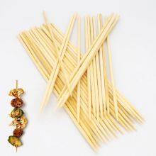 Factory Direct Export Standard Eco Friendly Round Wood & Bamboo Skewer 25 cm thumbnail-1