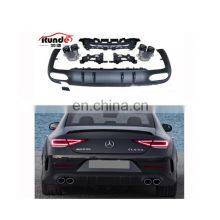 RUNDE Modified Rear Lip W257 CLS 53 Rear Diffuser for Mercedes Benz CLS 53amg Rear Lip CLS thumbnail-4
