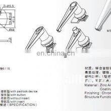 MS301&302 Zinc Alloy Metal Cabinet Cabinet Electronic / Electrical L--Handle Alloy Handle Locks thumbnail-5
