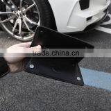 Black Genuine Nappa Leather Snap Buttons Men Mobile Phone Case Phone Purse Small Wallet With Card Slots thumbnail-4