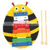 2014 New Products Making Musical Instruments Children Xylophone Music Notes Wood Xylophone Xylophone With Metal Keys thumbnail-2