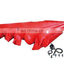 Wholesale PVC Flood Barrier Inflatable Oil Water Flood Barrier Rubber Dams Barriers