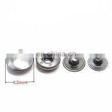 Custom 12mm Metal Spring Snap Clip Button thumbnail-2