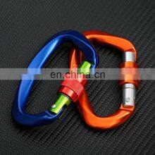 JRSGS Carabiner Clips Aluminium Snap Hook 25KN Ultra-Light Locking Climbing Carabiner Customized the LOGO S7104B thumbnail-5