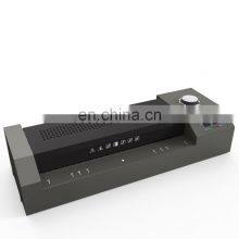 Top Quality Office Paper Passport Industrial 4 Rollers Pouch Lamin Cold & Hot Professional A3 Size Automatic Laminator thumbnail-2