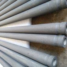 NSiC Thermocouple Protection Tubes, Nitride Bonded Silicon Carbide Ceramic Tubes, Advanced NSiC Heating Protective Tubes thumbnail-4