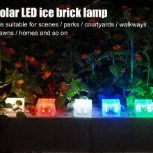 Top Grace Waterproof Anti Moisture Decoration Underground Pavement Garden LED Solar Brick Light thumbnail-4
