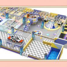 Indoor Naughty Fort in Fuyang City, Anhui Province, a Large Venue in a Small City