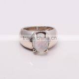 RAINBOW MOONSTONE Ring,925 Sterling Silver Jewelry Wholesale,WHOLESALE SILVER JEWELRY,SILVER EXORTER,SILVER JEWELRY FROM INDIA thumbnail-1