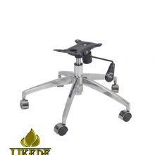 Metal Five-Legged Office Computer Chair Base Chrome Iron Steel Stylish Metal Furniture Legs