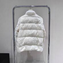 High End National Feng Shui Mink Fur Fur Down Jacket European Goods Winter Embroidery Plate Buckle White Goose Down Jacket Women's Sense of Luxury thumbnail-2