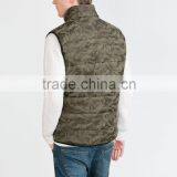 Wholesale Cuctom Cheap Mens New Style Mens Camouflage Waistcoat thumbnail-2