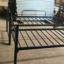 Quality Double Metal Bunk Bed Bunker Bed Can be Two Single Bed for Dormitory, Prefab House, School Etc. thumbnail-1