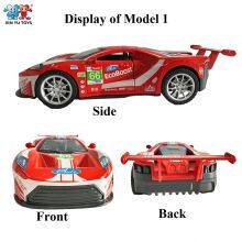 XINYU Diecast Model Cars 1:24 Scale Sport Wheels Car Toy Sound & Light for Kids thumbnail-2