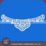 Cheap & Hot Selling Promotion Crochet Cotton Neckline Designs With Mesh Embroidered Pattern thumbnail-3