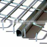 Inverted Channel Galvanized Storage Wire Mesh Decking thumbnail-2