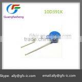 10D391K ZOV-10D391K 390V Varistor The Resistor 10mm thumbnail-1