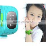 Silicone SOS Phone Emergency GPS Tracker Kid Phone Wrist Watch With SIM Card Slot Phone Call For Children Old People thumbnail-4