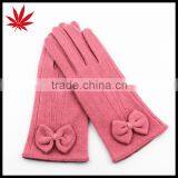 Decorative Butterfly Detailing Ladies Simplex Wool Glove thumbnail-1
