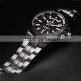 2015 Charming Unisex Stainless Steel Vogue Elegance Watch for Men