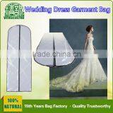 Clear PVC Material Garment Bag Cover/ Wedding Dress Garment Bag Cover thumbnail-5