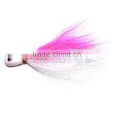 Kmucutie CFF010 Lead Head Skirts Fishing Bait Round Head Deer Hait Bait