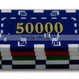 New Rectangular Chips Model,hot Stamping Value Rectangular Poker Chip thumbnail-3