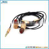 Hot Selling Deep Bass Gold Metal Earphones With Mic Good Quality Earphone thumbnail-3