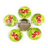 Metal Box of Cosmetics; Food Grade Lip Balm Tin