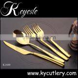 gold flatware,cutlery set luxury,stainless steel spoon whole sale lot