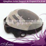 Super Durable Thin Skin Toupee Fast Delivery thumbnail-3