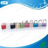 AJF New Arrival High Quality Electrophoresis Pink Color Square Love Lock With Key Nice for Anniversaries thumbnail-6