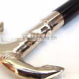 Brass Walking Stick/Antique Brass Walking Stick/Anchor Handle Walking Stick/stylish Walking Stick Wk1112 thumbnail-5