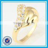 2015 New Arrival Fashion Gold Crystal Wedding Ring Israel thumbnail-1