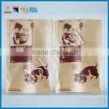 Custom Made Zip Lock Plastic Bag /brown Resealable Kraft Paper Stand up Bags Quality Choice thumbnail-5