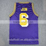 Wholesale blank basketball jersey&basketball jersey logo design