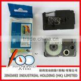 Compatible Casio Tape XR-9WE Black on White 9mm Tape Cartridge for Label Printer