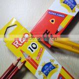 7" Jumbo Size High Quality 5.0mm Red and Graphite Lead Special bi Colored Pencil thumbnail-2