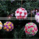 Christmas 2015 Christmas Wall Ornament Fluffy Ball