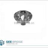 0841002 Solid Brass Diamond Crystal Cabinet Drawer Door Knob thumbnail-1