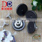 Metal Carve Logo Customized Alloy Jeans Denim Button,Metal Button for Jackets thumbnail-5
