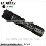 TANK007 Army Torch Light Rechargeable Led Torch Light Portable Relight Rechargeable Book Light thumbnail-3