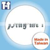 Desk Name Plate Silver Foil Sticker Designed thumbnail-5