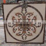 Modern Marble Flooring Design Marble Waterjet Medallion Pattern thumbnail-1