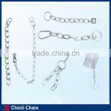 Ordinery mild steel DIN5685 Standard short Link chain for normal welded chain,electrolytic polishing Stainless steel chain