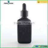 Black Glass Essential Oil Sample Bottle With Aluminum Dropper Wholesale thumbnail-2