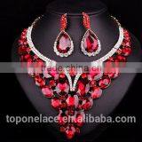 2016 New Fashion Cheap[ Crystal Rhinestone Necklace and Earring Sets Bridal Wedding Jewelry Set thumbnail-4