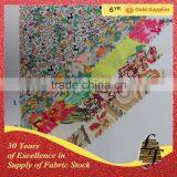 Cotton Printed Shirting Fabric Garment Fabric Stock P6258-A16030208